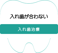 入れ歯が合わない 入れ歯治療